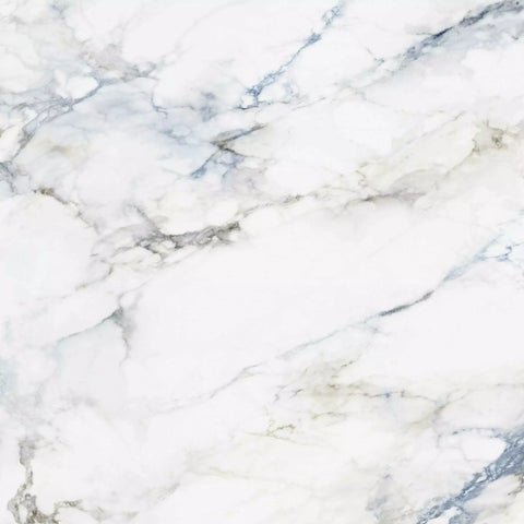 Mare Blue Marble Effect Large Polished Porcelain Floor Tile 120cm x 120cm