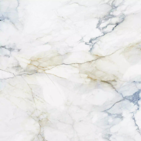 Mare Blue Marble Effect Large Polished Porcelain Floor Tile 120cm x 120cm